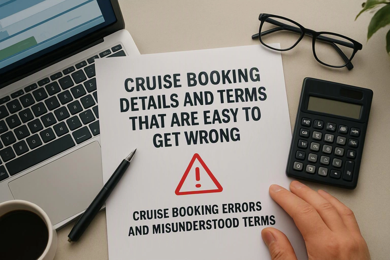 Cruise Booking Details and Terms That Are Easy to Get Wrong