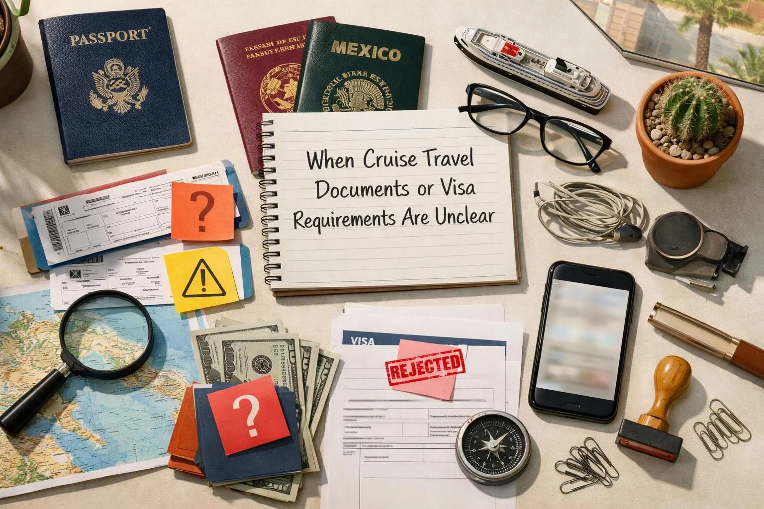 When Cruise Travel Documents or Visa Requirements Are Unclear